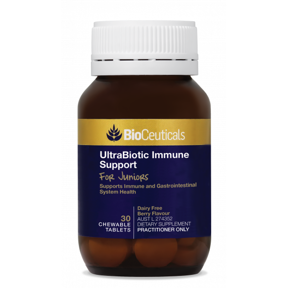 BioCeuticals UltraBiotic Immune Support For Juniors 30 Tablets