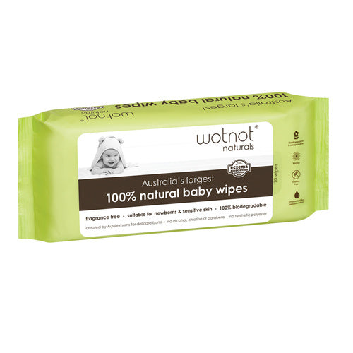 Wotnot Wipes Baby x 70 Pack (soft pack)