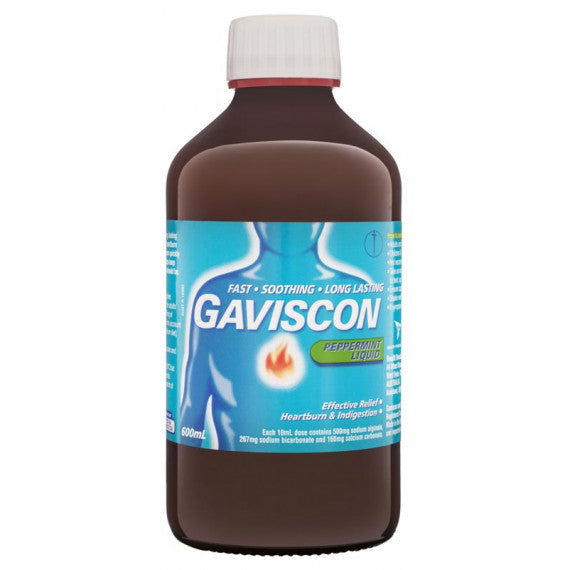 Gaviscon Liquid Peppermint 600ml