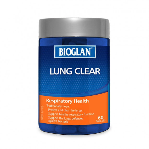 Bioglan Lung Clear 60 Tablets