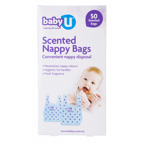 babyU Nappy Bags 50 Pack