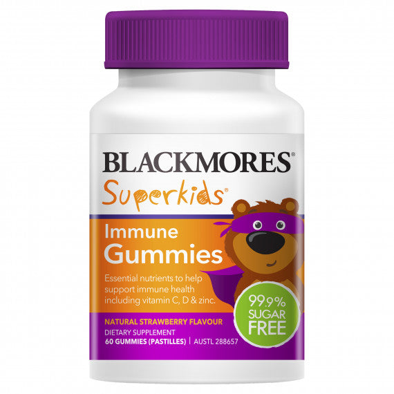 Blackmores Superkids Immune Gummies 60 Gummies