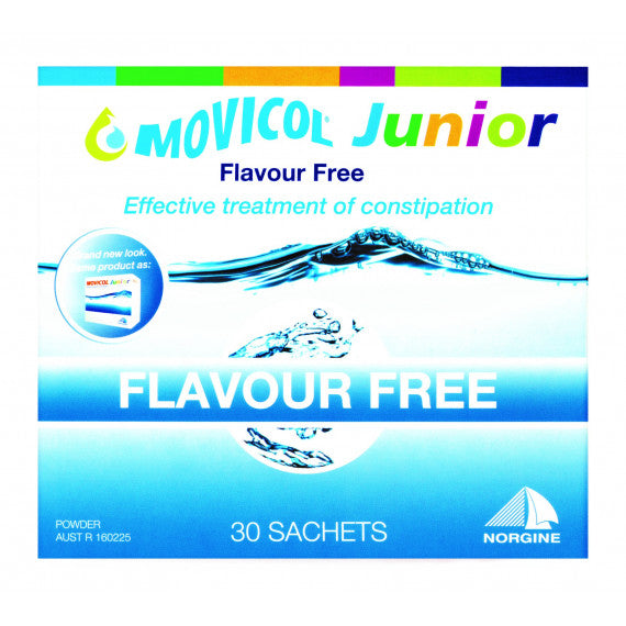 Movicol Junior Flavour Free 30 Sachets