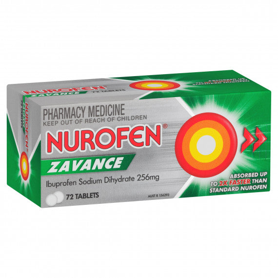 Nurofen Zavance 72 Tablets