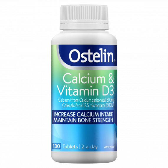 Ostelin Calcium & Vitamin D3 130 Tablets