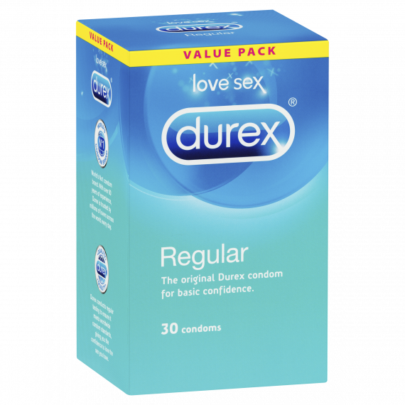 Durex Regular Condom 30 Pack