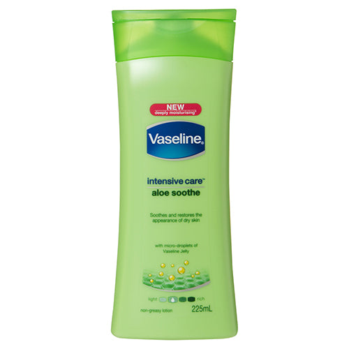 Vaseline Intensive Care Body Lotion Aloe Soothe 225ml