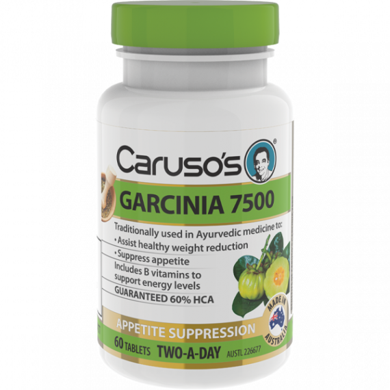 Carusos Garcinia 7500 60 Tablets