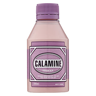 Calamine Lotion B.P 200mL Sanofi Itchy Skin Irritation Relief