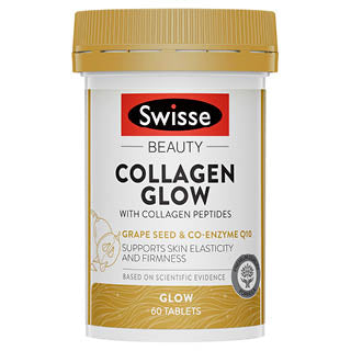 Swisse-Beauty Collagen Glow with Collagen Peptides 60 Tablets