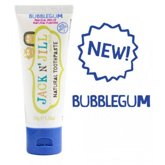 Jack N' Jill Natural Toothpaste with Calendula Bubblegum 50g Dental Care