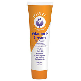 Invite E Vitamin E Cream - 100g