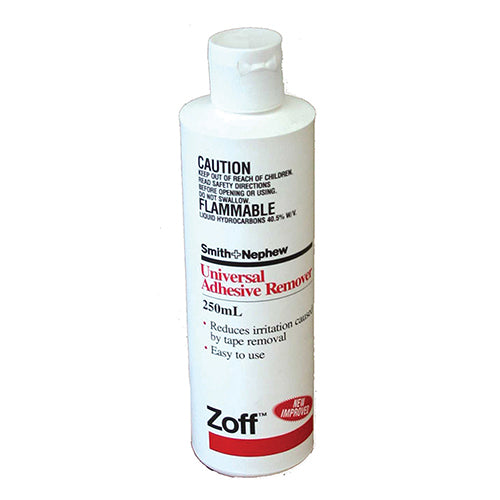 Zoff -The Universal Adhesive Remover 250ml Reduces Terauma From Adhesive Removal