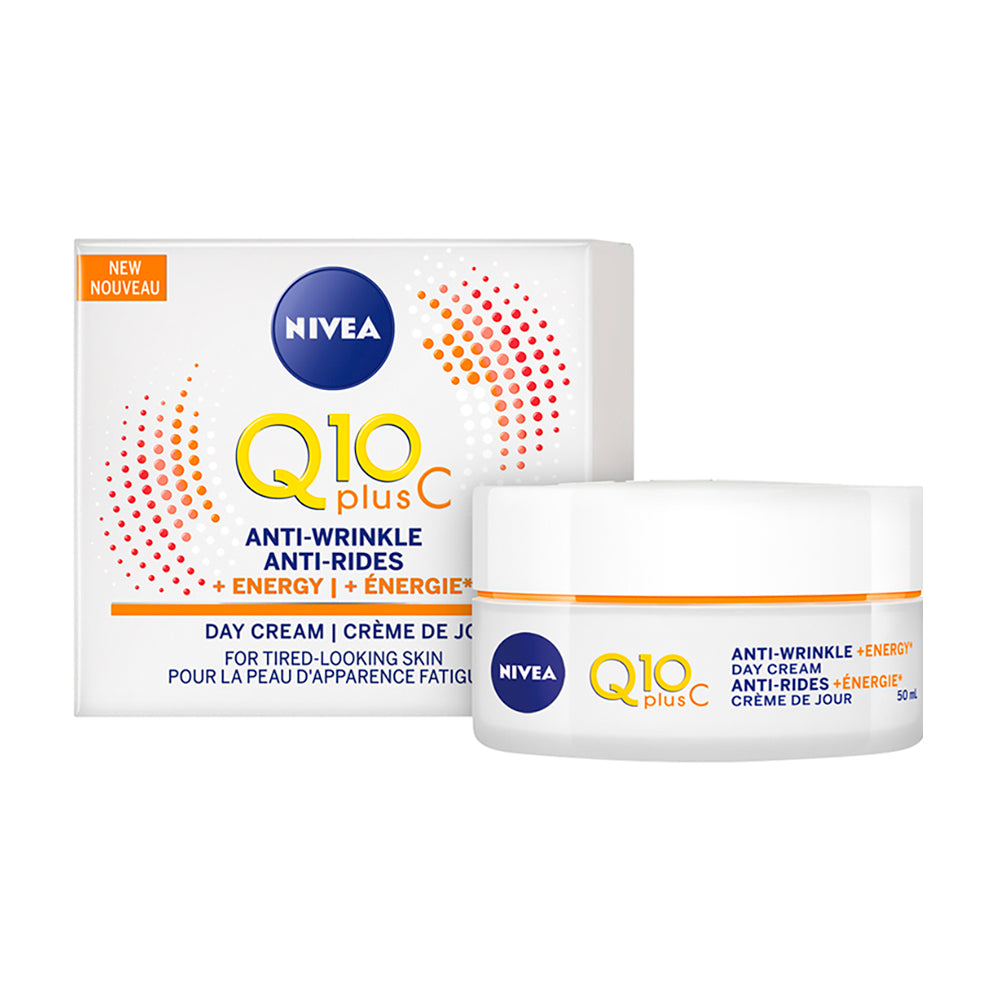 Nivea Q10 Plus C Anti-Wrinkle + Energy Day Cream SPF15 50ml
