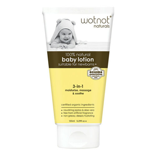 Wotnot 100% Natural Baby Lotion (3-in-1) 135ml Body