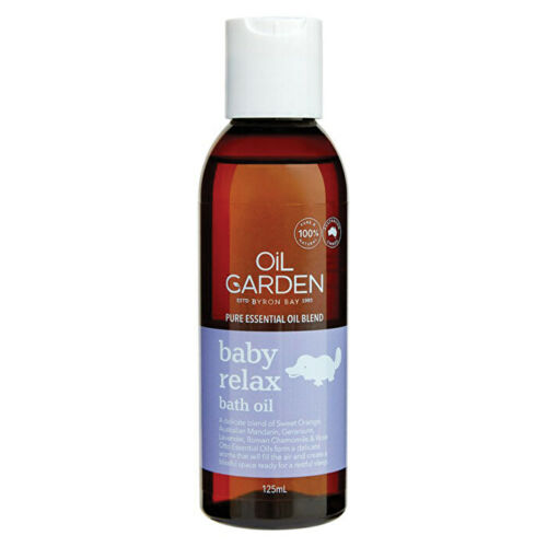 Oil Garden Baby Bath Oil Pure Essential Oil Blend Baby Relax 125ml Mother