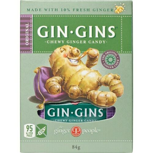 The Ginger People Gin Gins Ginger Candy Chewy - Original 84g Chocolate