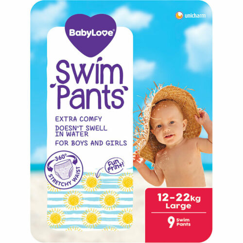 BabyLove Swim Pants Large 9 Pack x3