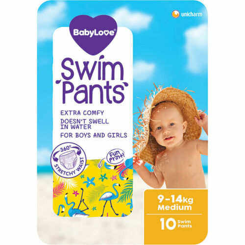 BabyLove Swim Pants Medium 10 Pack x 3