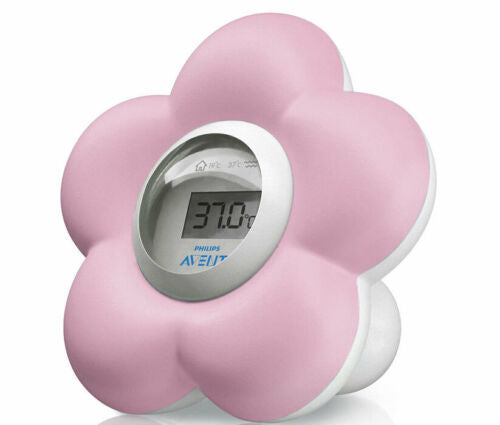 Avent Digital Bath and Bedroom Thermometer (Pink)