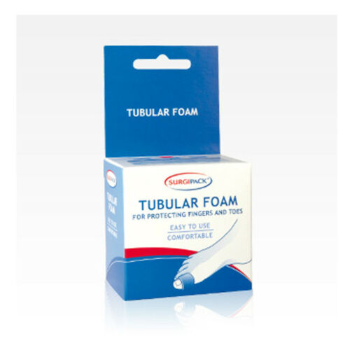 Surgipack Tubular Foam for Fingers & Toes - Size 15mm