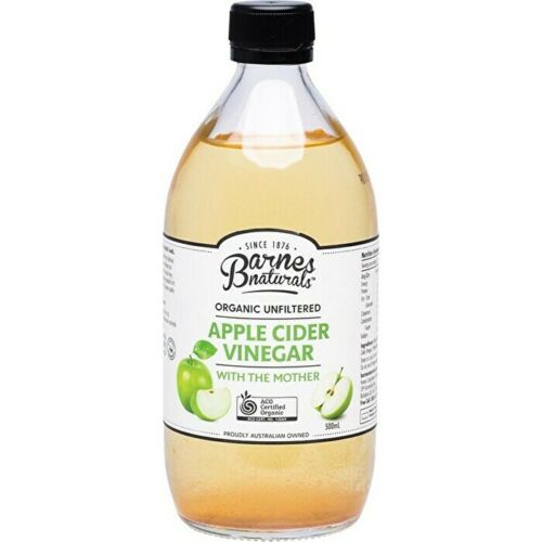 Barnes Naturals Apple Cider Vinegar Unfiltered & Contains The Mother 500ml Other