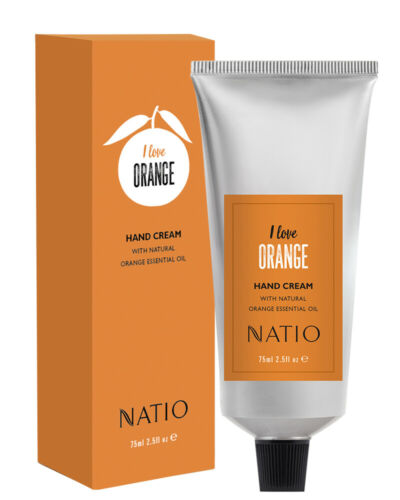 Natio I Love Orange Hand Cream - 75ml, Body, Hands, I Love Citrus