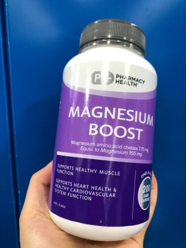 Pharmacy Health - Magnesium Boost - 200 Capsules