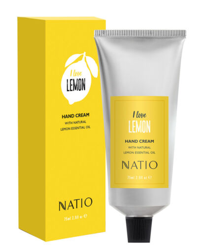 Natio I Love Lemon Hand Cream - 75ml, Body, Hands, I Love Citrus