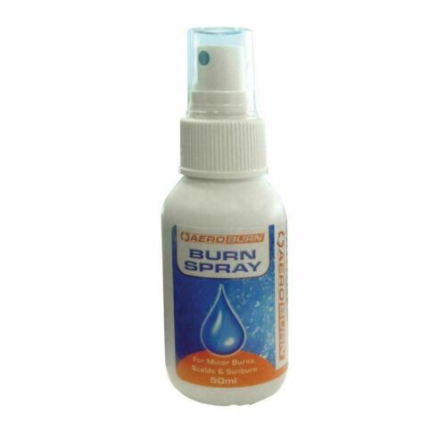 Aeroburn Burn Spray 50ml First Aid Injuries Treatment Relief Wounds Commercial