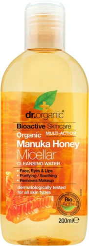 Dr Organic Micellar Cleansing Water Organic Manuka Honey 200ml