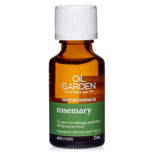 Oil Garden Rosemary 100% Pure Essential Oil Cold Pressed Body Skin Massage 25ml