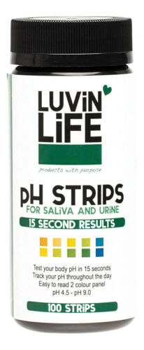 Luvin Life pH Strips - For Saliva & Urine x100