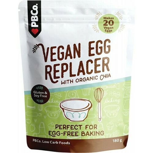 Pbco Vegan Egg Replacer With Organic Chia 180g Other