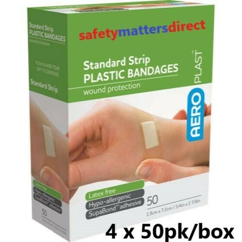 Plastic Band Aids Plastic Bandages Latex Free Plastic Strip Bulk 50pk